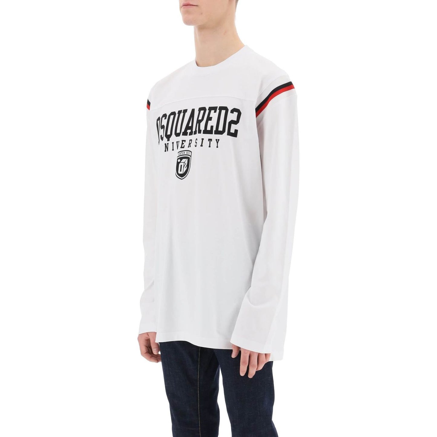 Dsquared2 long-sleeved varsity t-shirt Topwear Dsquared2