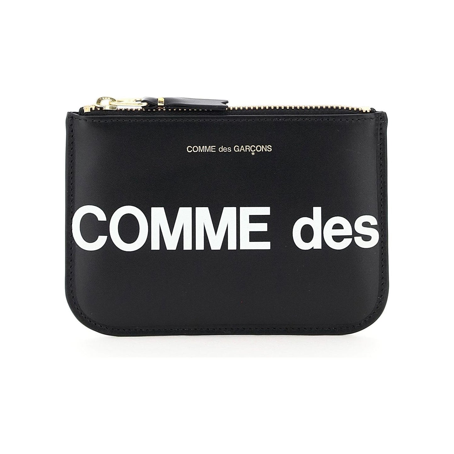 Comme Des Garcons Wallet huge logo pouch Small Leather Goods Comme Des Garcons Wallet