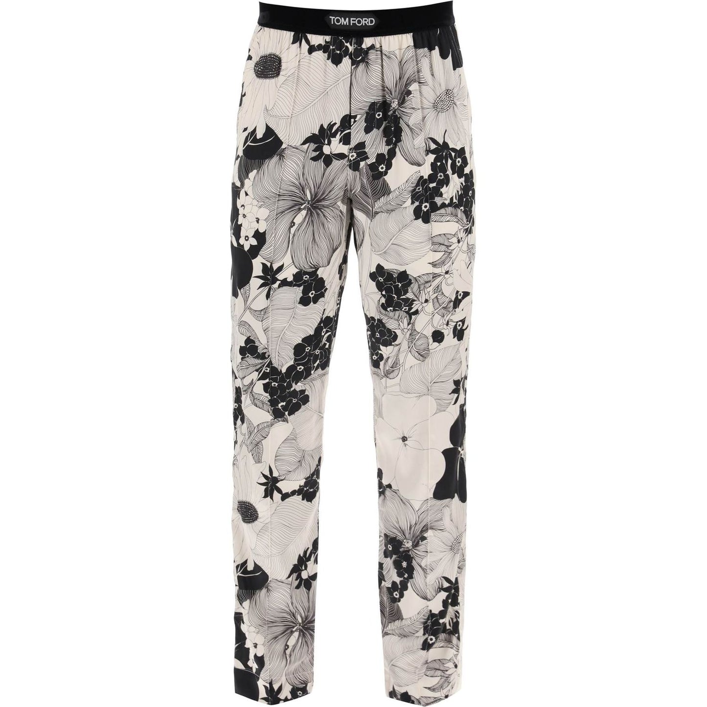 Tom Ford pajama pants in floral silk Beachwear & underwear Tom Ford