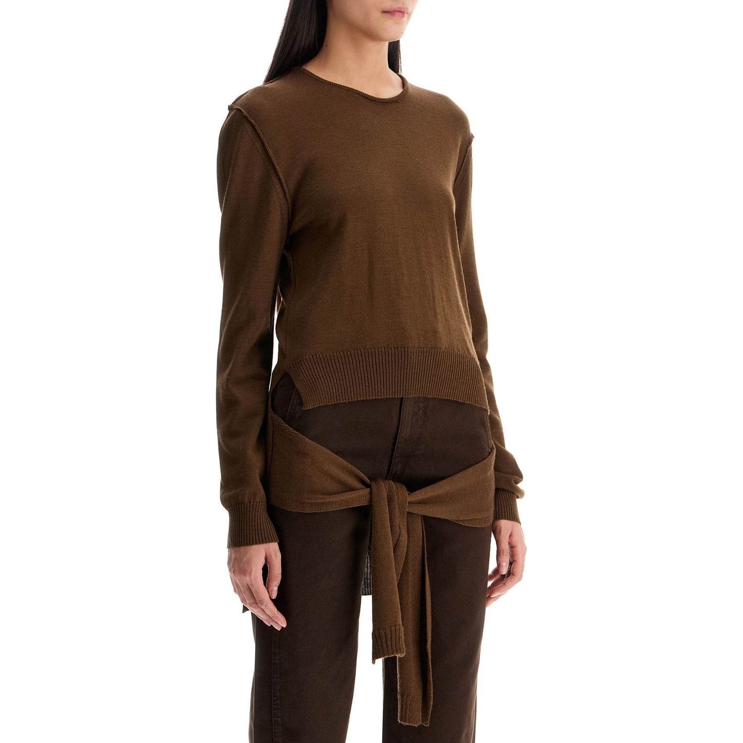 Lemaire knit sweater with tieable Knitwear Lemaire