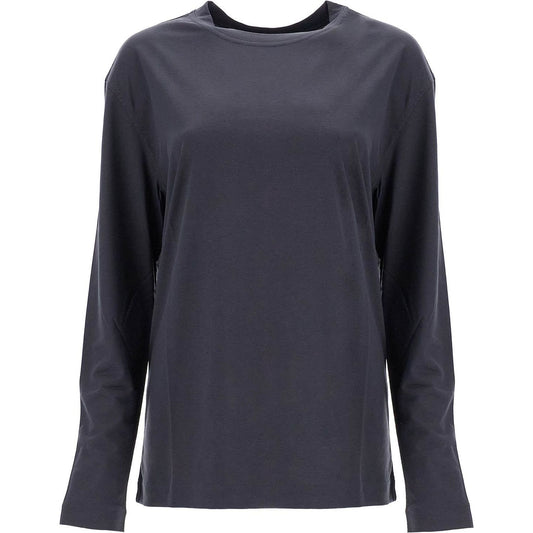 Lemaire long-sleeved silk t-shirt for Topwear Lemaire