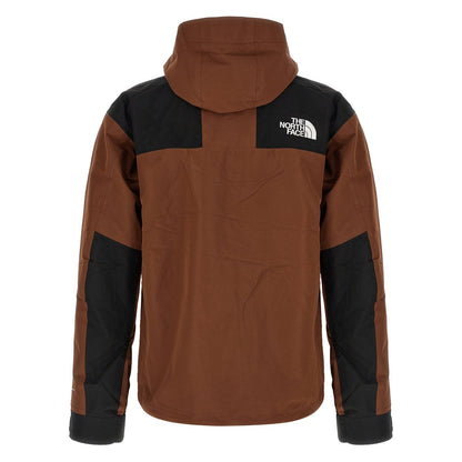 The North Face Brown Polyester Shell Jacket