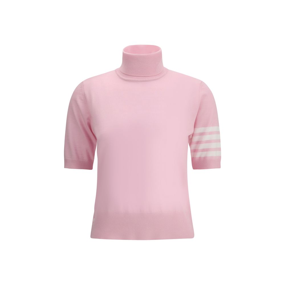 Thom Browne Multicolor Polyamide Turtleneck 1728,72470364320,Clothing,IT44 | L,Multicolor,New with tags,Sweaters - Clothing,Thom Browne,Turtlenecks - Sweaters - Clothing,Women
