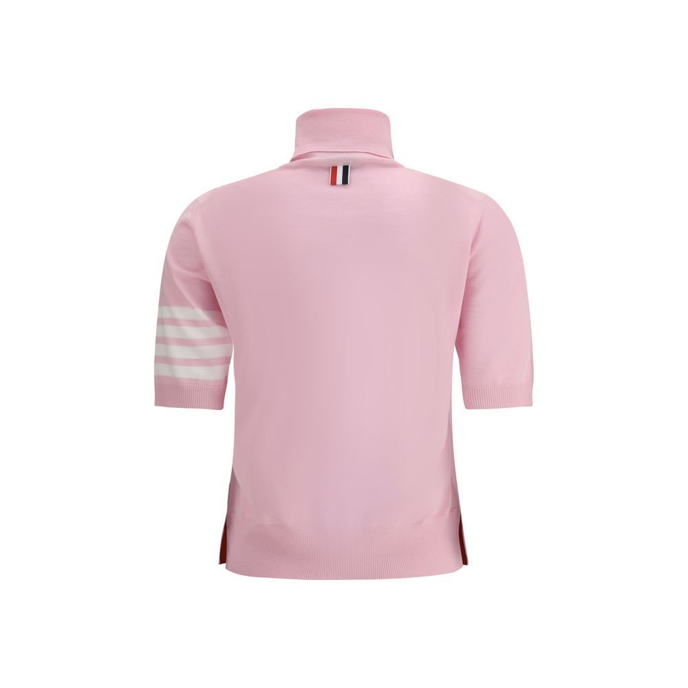 Thom Browne Multicolor Polyamide Turtleneck 1728,72470364320,Clothing,IT44 | L,Multicolor,New with tags,Sweaters - Clothing,Thom Browne,Turtlenecks - Sweaters - Clothing,Women