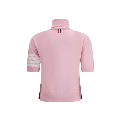 Thom Browne Multicolor Polyamide Turtleneck 1728,72470364320,Clothing,IT44 | L,Multicolor,New with tags,Sweaters - Clothing,Thom Browne,Turtlenecks - Sweaters - Clothing,Women