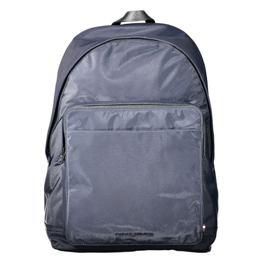 Tommy Hilfiger Blue Polyester Backpack 1728,67465543840,Backpacks - Bags,Bags,Blue,Men,New with tags,Tommy Hilfiger
