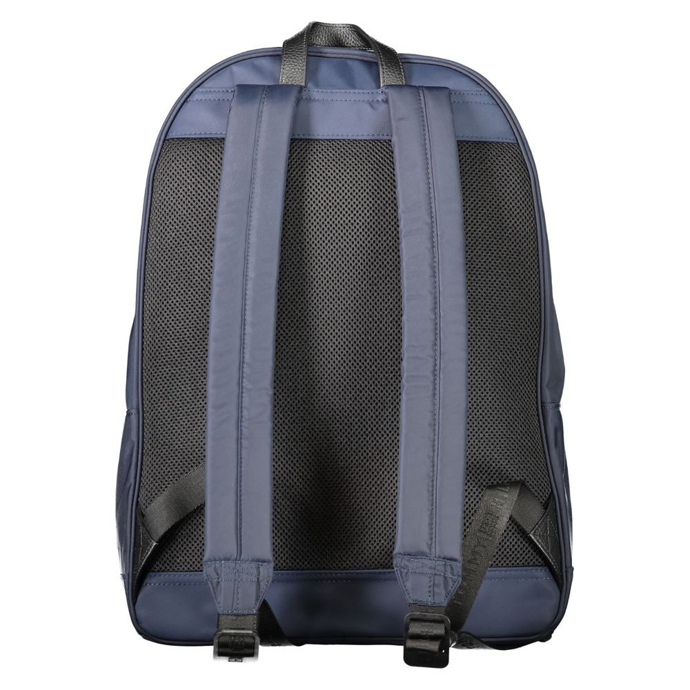 Tommy Hilfiger Blue Polyester Backpack 1728,67465543840,Backpacks - Bags,Bags,Blue,Men,New with tags,Tommy Hilfiger