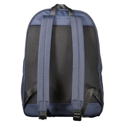 Tommy Hilfiger Blue Polyester Backpack 1728,67465543840,Backpacks - Bags,Bags,Blue,Men,New with tags,Tommy Hilfiger