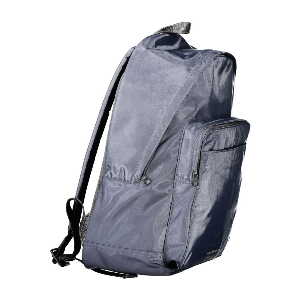 Tommy Hilfiger Blue Polyester Backpack 1728,67465543840,Backpacks - Bags,Bags,Blue,Men,New with tags,Tommy Hilfiger