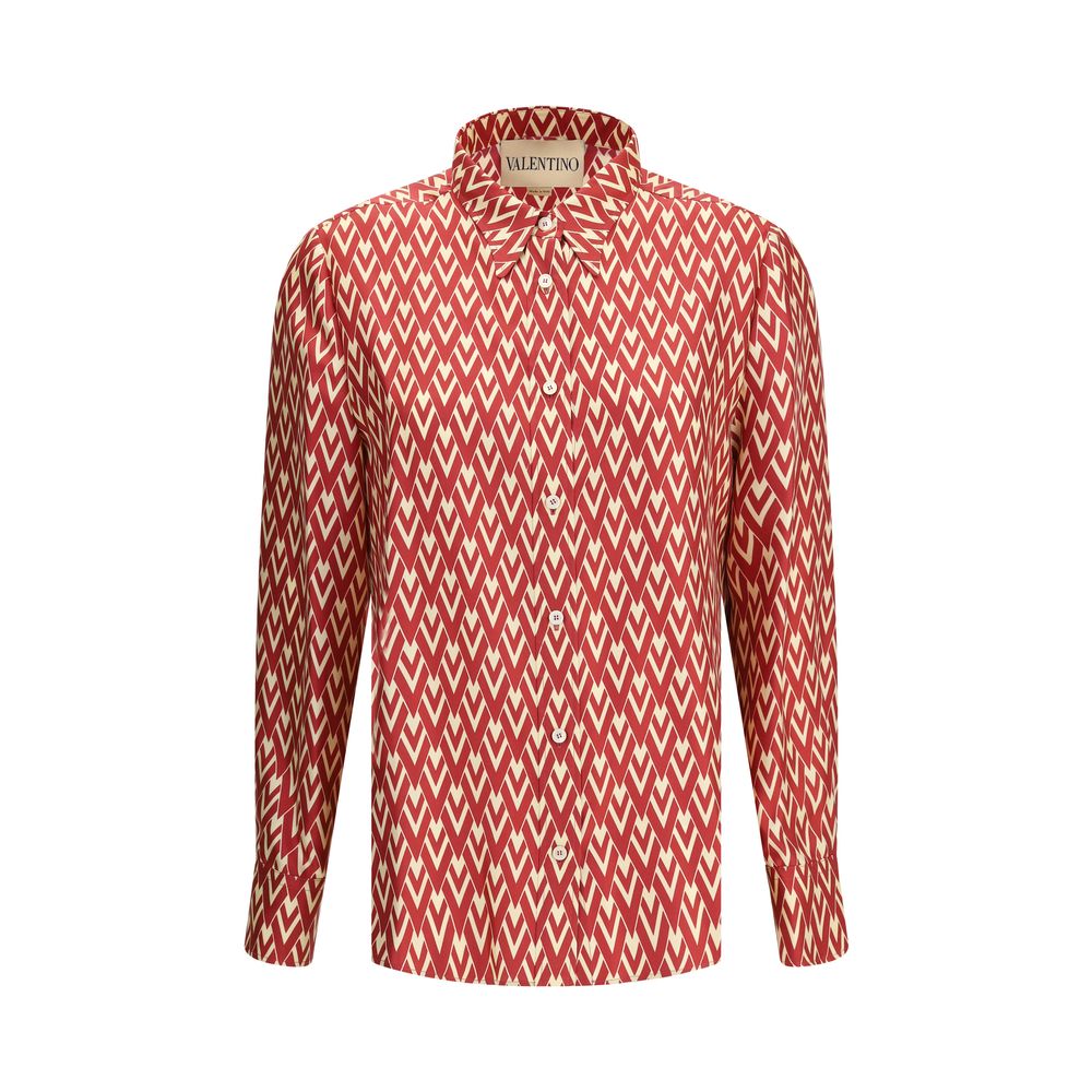 Valentino Multicolor Silk Pattern Shirt 1728,72470364320,Clothing,IT46 | S,Men,Multicolor,New with tags,Pattern - Shirts - Clothing,Shirts - Clothing,Valentino