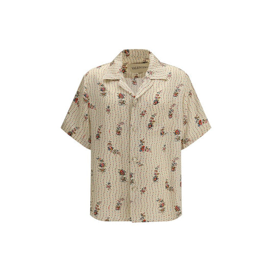 Valentino Multicolor Silk Pattern Shirt 1728,72470364320,Clothing,IT46 | S,Men,Multicolor,New with tags,Pattern - Shirts - Clothing,Shirts - Clothing,Valentino