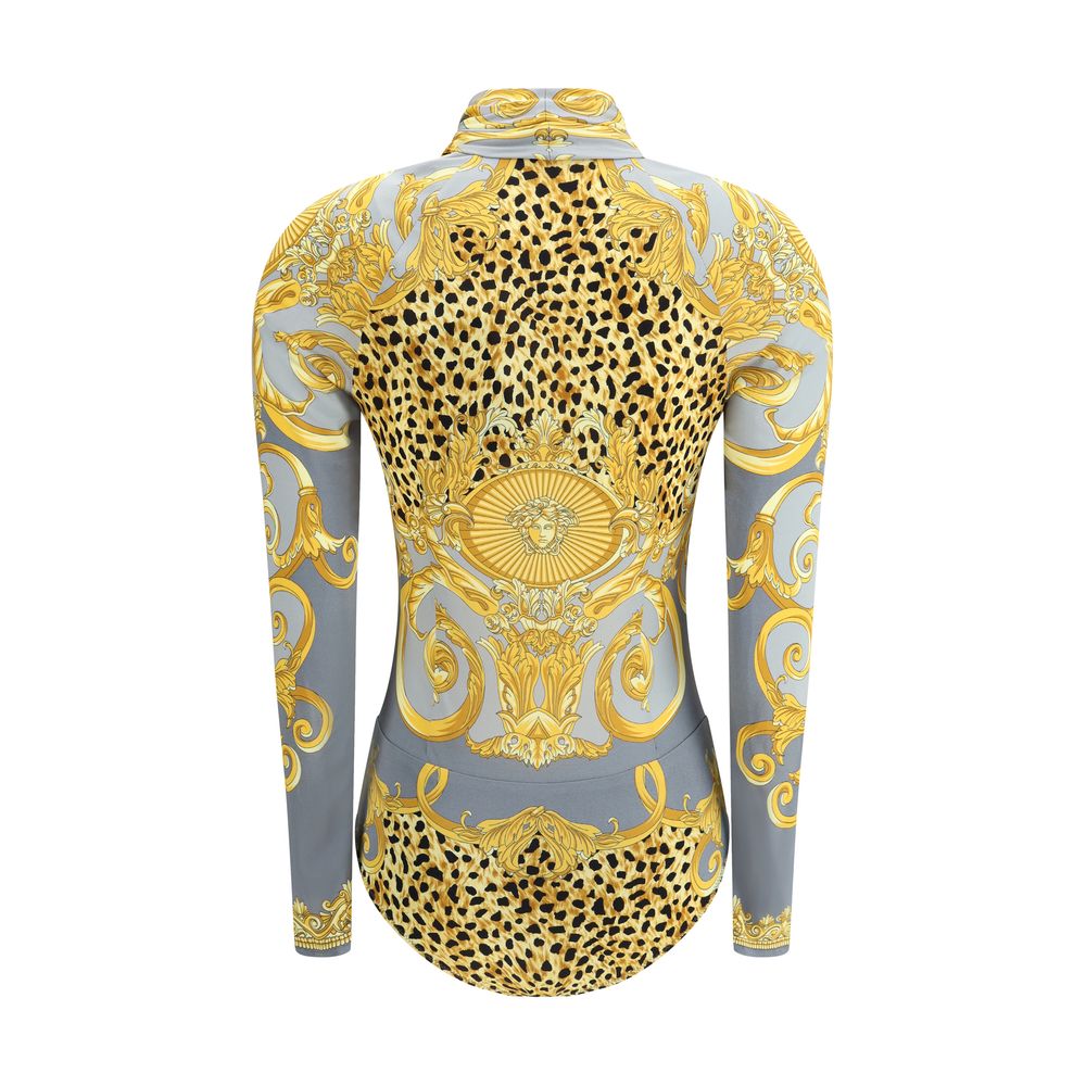 Versace Multicolor Viscose Top Versace