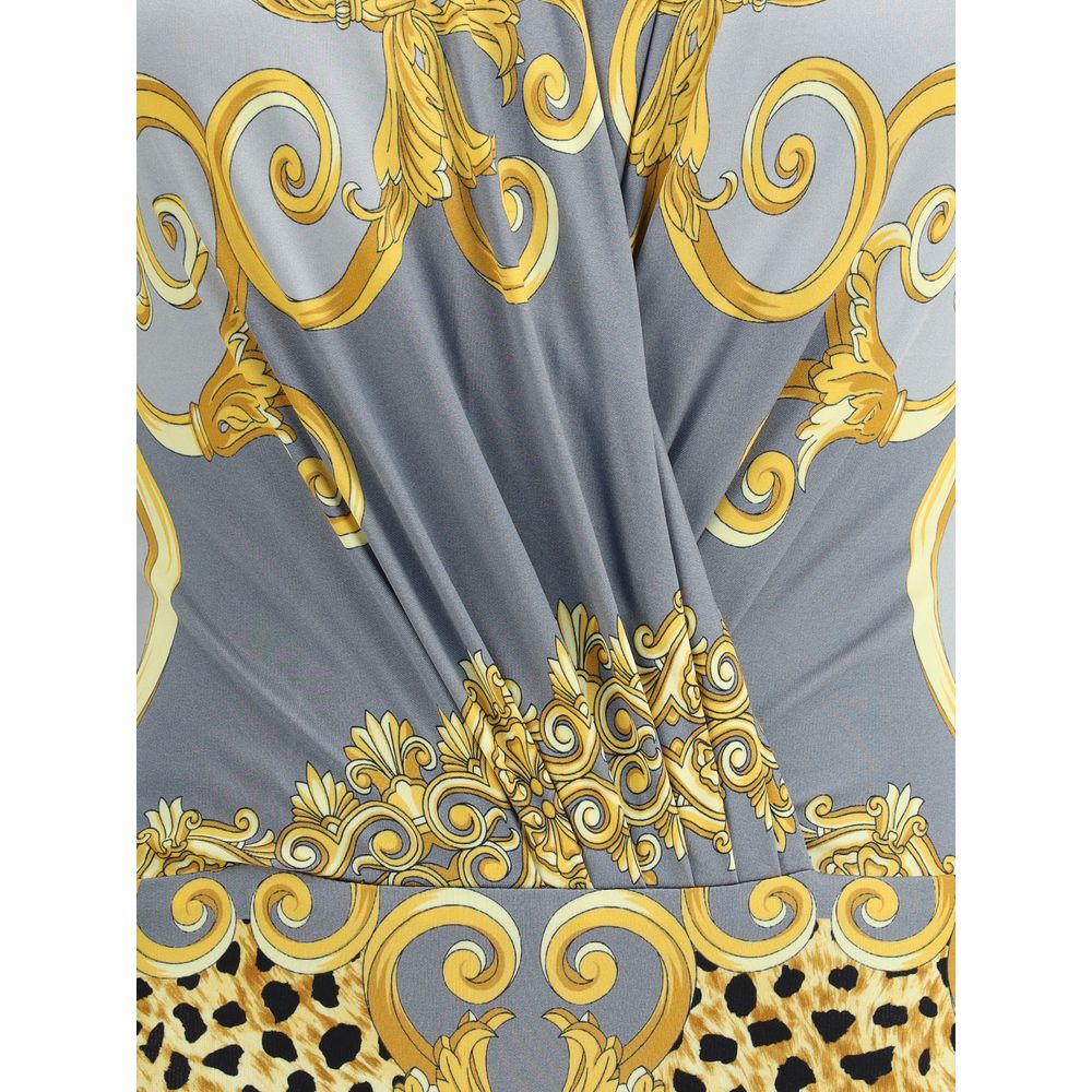 Versace Multicolor Viscose Top Versace