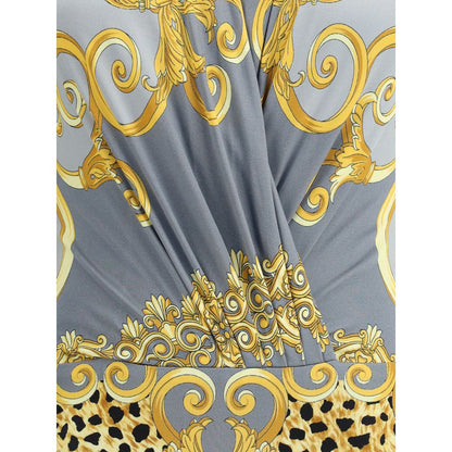 Versace Multicolor Viscose Top Versace