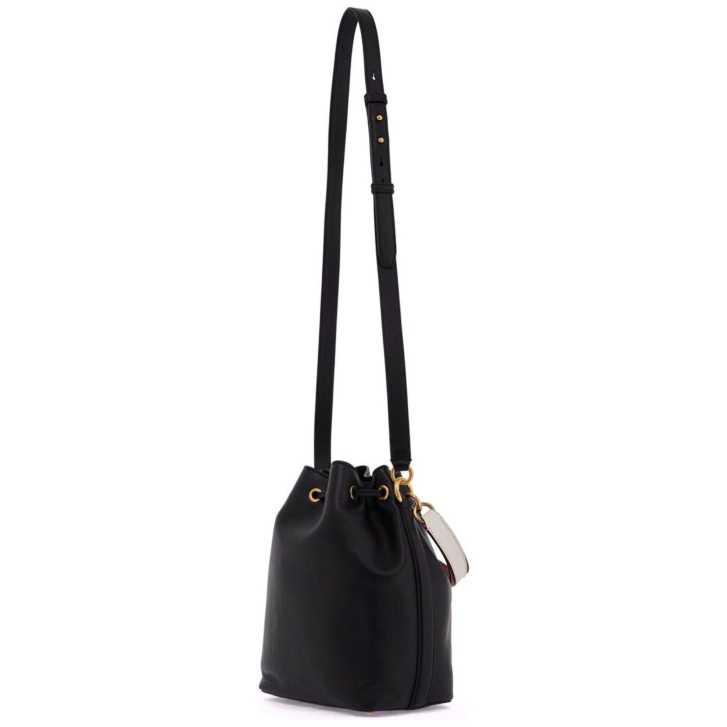 Bally bucket bag with drawstring closure