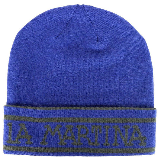 Blue Acrylic Hats & Cap La Martina