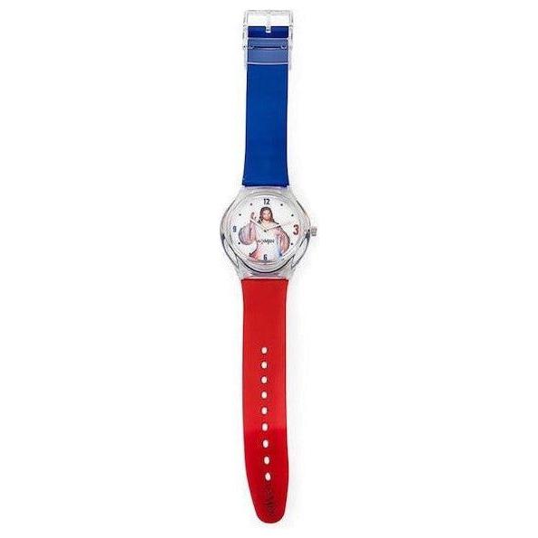 AMEN Mod. GESÙ Rosso Blu WATCHES AMEN